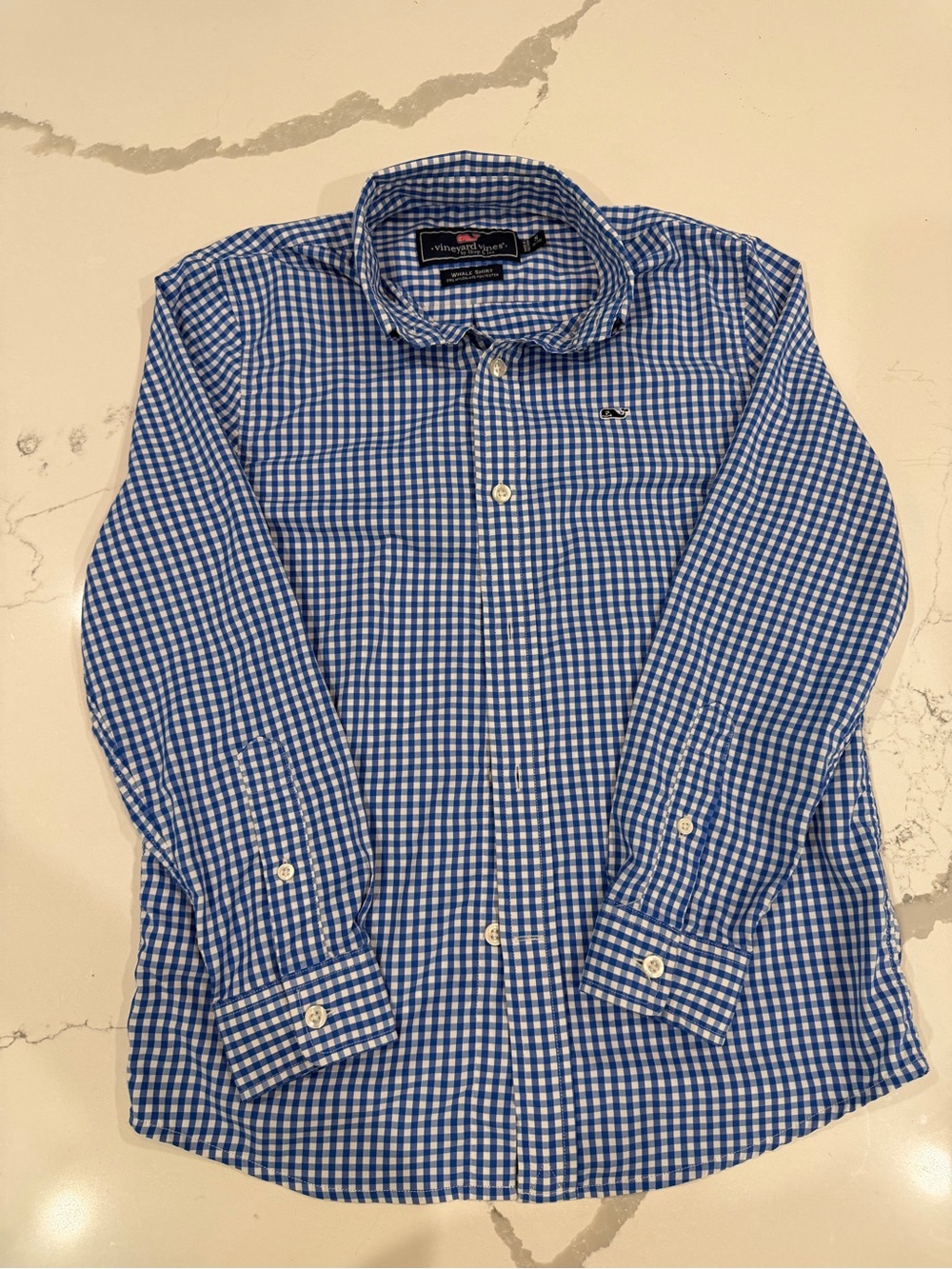 Vineyard Vines Boys Whale Shirt Button Down